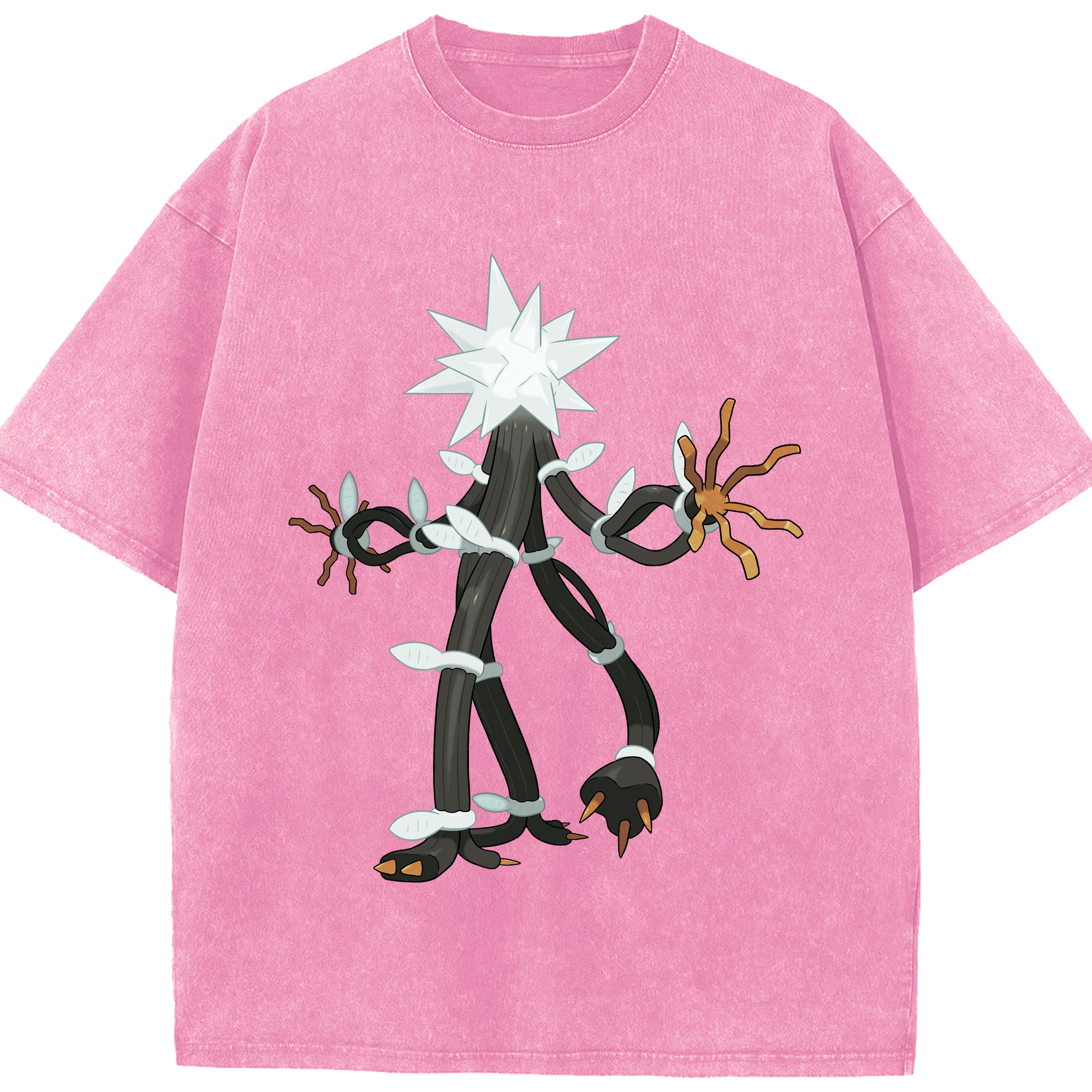 （画像用） ポケットモンスター Pokémon 綿100% ヴィンテージ風 半袖Tシャツ（フロントプリント）